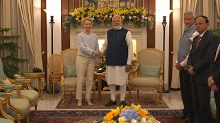 EU chief Ursula von der Leyen holds talks with India's Modi in Delhi | AFP