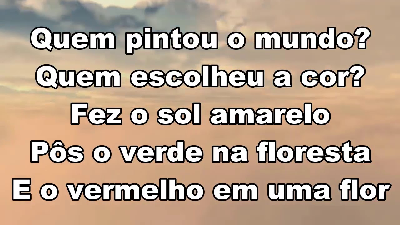 Letra Da Musica O Maior Pintor Do Mundo