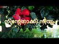 Whatsapp Status | Malayalam Film Song | Poonkattinodum | Lyrics