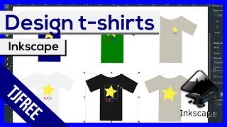 Inkscape - Design t-shirts, jackets, and other clothing