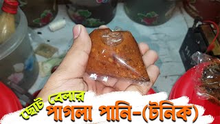 Tonic Achar - ছোট বেলার পাগলা পানি। Pagla Pani | Pagla Pani Making Process - Tonic Water Street Food