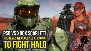 PlayStation 5 Vs Xbox Scarlett - What PS5 Launch Game Will Fight Halo Infinite (