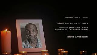 In Loving Memory of Norris Alleyne - Obituary