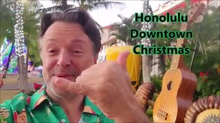 Hawaii Christmas, Honolulu Hale, Iolani Palace, Downtown Walking Tour