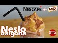 How to make DALGONA MILO and COFFEE recipe  WITHOUT MIXER in 3 minute #dalgonamilo #dalgonacoffee