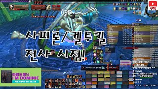 (와우클래식) 낙스 사피론/켈투자드 킬 영상 -딜전시점-