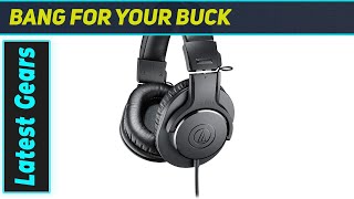 Audio-Technica ATH-M20x: Incredible Budget Studio Headphones?