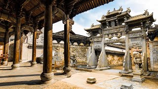 The ancient architecture of Lu Mansion in China, with a prominent history, is a small folk palace