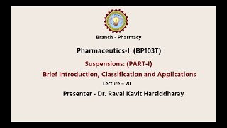 Pharmaceutics - I | AKTU Digital Education