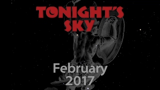 Tonight's Sky: February 2017 (updated)