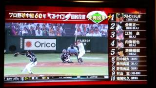 プロ野球中継60年 ベストナイン先発ダルビッシュ有 中継ぎ抑え佐々木主浩