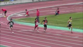 170510 市内総体 3年男子100m予選