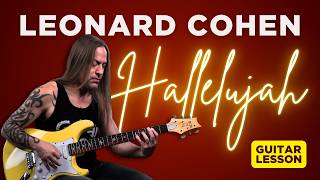 How To Play Leonard Cohen - Hallelujah | Steve Stine Guitar Lessons