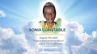 Life Celebration Ceremony for Sonia Constable
