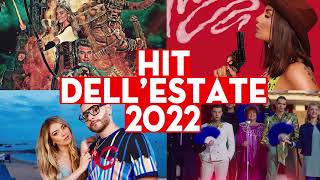 MUSICA ESTATE 2022 🏖️ TORMENTONI DELL' ESTATE 2022 🔥 CANZONI DEL MOMENTO 2022 ❤️ HIT ESTIVE 2022 MIX