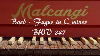 J. S. Bach - Fugue II in C minor BWV 847 (Testing my father's harpsichord)