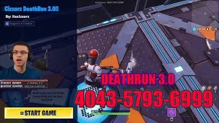 nick eh 30 leaks cizzorz death run 3 0 code on stream - scissors fortnite deathrun 30 code