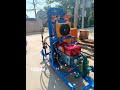 the new small crawler self propelled diesel hydraulic water well drilling rig