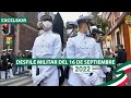 Todo listo para el desfile militar del 16 de septiembre