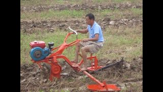 Latest model Mini Paddy Field Rice farm cultivator/rotary power tiller agricul tural tiller