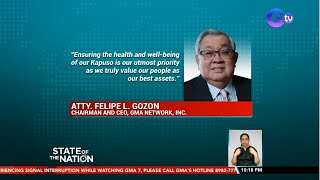 Pahayag ni Atty. Felipe L. Gozon, Chairman and Ceo, GMA Network, Inc. | SONA