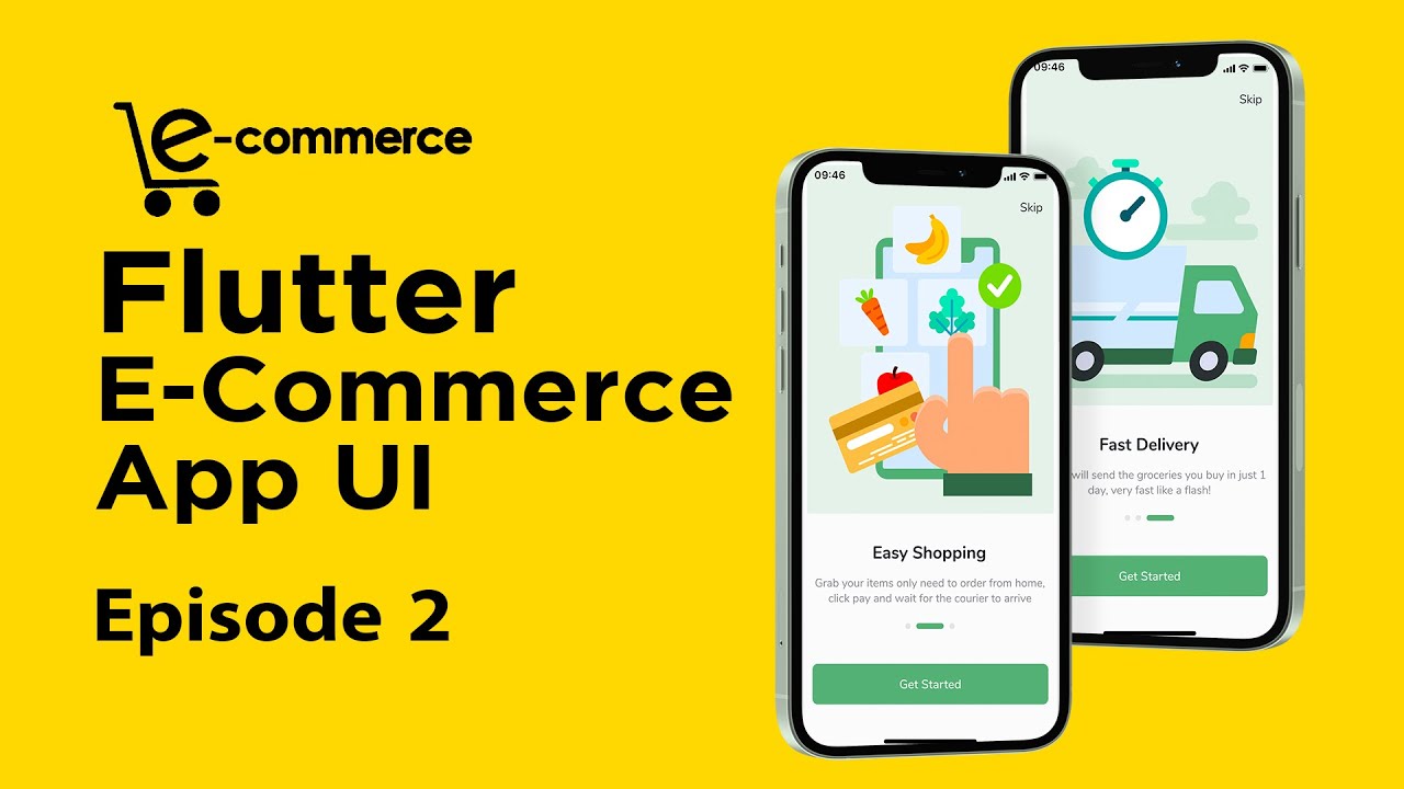 Flutter Complete E Commerce App Ui Episode 2 Flutter Speed Code