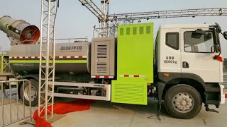 China's Hubei unveils hydrogen-powered dust suppression vehicle