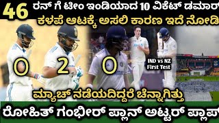 ಟೀಮ್ ಇಂಡಿಯಾದ ಪ್ಲಾಫ್ ಶೋಗೆ ಅಸಲಿ ಕಾರಣ ಇದೇ ನೋಡಿ.!!  #indiavsnewzealand