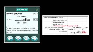 FST020 and FS230 Pulse Output, Should I use Amount Per Pulse or Pulse Per Unit?