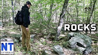 Lets go hiking \u0026 exploring the NH woods looking for the stacked rocks of past history