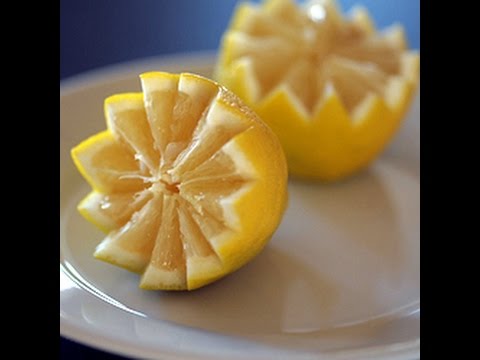 How To Vandyke Cut A Lemon/Orange/Lime How To Vandyke Cut A Lemon/Orange/Lime