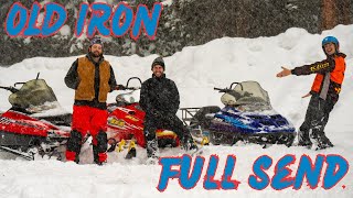 Old Snowmobile MAYHEM