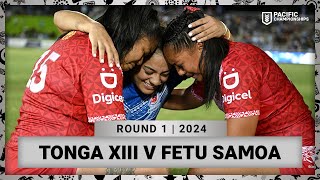 Pacific Championships 2024 | Tonga XIII v Fetu Samoa | Full Match Replay