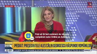 Anca Alexandrescu realizator TV : daca Calin Georgescu va fi interzis voi candida si eu sigur