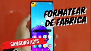 SAMSUNG A21S✔️Restaurar De Fabrica O Borrado General de tu MÓVIL [FÁCIL y RÁPIDO] 📱#OrientadorMovil