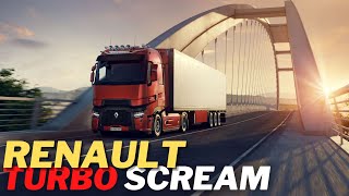 euro truck simulator 2 gameplay pc keyboard |RENAULT TRUCK delivery process sounds trubo hiss