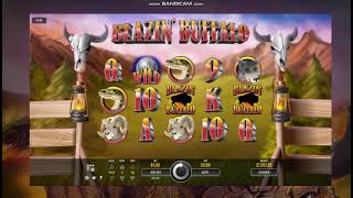 Blazing Buffalo Bonus rounds Retriggers BTC casino for uk players