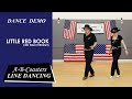 LITTLE RED BOOK - Line Dance Demo & Walk Through