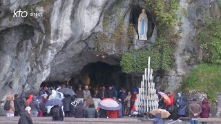 Chapelet du 26 février 2024 à Lourdes