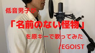 低音男子が「名前のない怪物」を原キーで歌ってみた/EGOIST