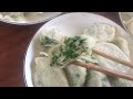 learning to make mackerel dumplings from mom　跟老妈学做鲅鱼饺子