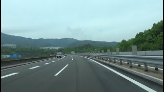 【車窓】五日市ICから千代田ICへ　（広島県 2024.4.27)