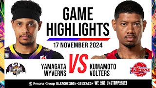 Yamagata Wyverns vs. Kumamoto Volters - Game Highlights