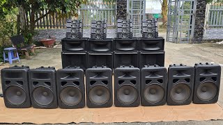 Loa Array gia đình cao cấp. Feavey họa tiễn chuyên hát. jbl eon 1500. sub điện 40 usa. 0966.812.781