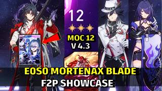Is Mortenax Blade F2P Friendly? E0S0 Showcase | NEW MOC 12 Starward - HSR 4.3
