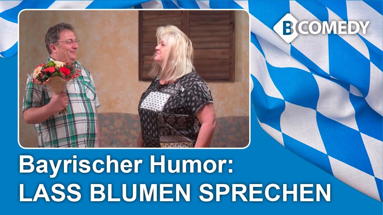 B-COMEDY - Wenn Blumen Die Falsche Sprache Sprechen ... Lustig ...