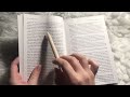 asmr inaudible reading *super tingly* 🤩 word tracing mouth sounds page turning