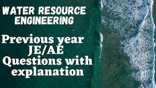 Water resource engineering/irrigation/previous year question/TNPSC AE/SSCJE/TRB/TNEB/English/Tamil