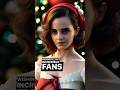 Emma Watson Ai wishes Merry Christmas to her fans. Latest update #christmas #celebration #celebrity