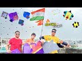 🔥Desi Boys Flying Kites on *15August* | Kite Cutting | Kites |